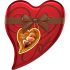 valentine chocolate heart box