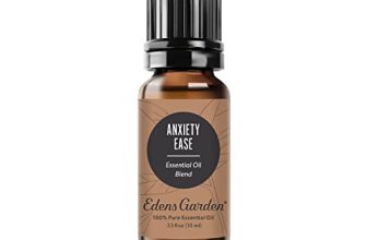 Edens Garden Anxiety Ease Essential Oil Synergy Blend, 100% Pure Therapeutic Grade (Undiluted Natural/Homeopathic Aromatherapy Scented Essential Oil Blends) 10 ml