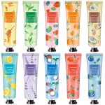 10 Pack Hand Cream for Dry Cracked Hands,Stocking Stuffers for Adults,Christmas Gifts for Women Girls,Teacher Appreciation Gifts, Natural Plant Fragrance Mini Hand Lotion Moisturizing Hand Care Cream