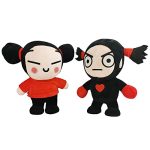 12in Standard Pucca and Garu Plush, Handmade, Easy to Clean, Built to Last, Built to Last.