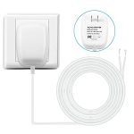 24Volt Power Adapter/Transformer,C-Wire Adapter Thermostat，Compatible with Honeywell,Ecobee,Nest and Sensi Smart Thermostat Pro(25Foot /7.6M Cable)