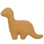 Andywoo Dino Chicken Nugget Plush, Soft Dino Chicken Nugget Pillow, Funny Dinosaur Nugget Pillow Gifts for Kids Boys Girls and Adults, Creative Gift for Christmas and Birthdays - Brontosaurus