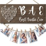 Aunt Gifts Christmas Gifts for Aunt from Niece Nephew, Aunt Picture Frame Best Aunt Ever Gifts Top Aunt Christmas Gifts Auntie Gifts, Birthday Gifts for Aunt Photo Holder Auntie Gifts for Thanksgiving