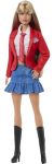 Barbie Mia Doll Wearing Removable School Uniform with Boots, Necktie & Long Blonde Hair, Inspired by Rebelde & RBD