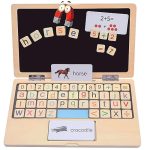 BEKILOLE My First Laptop Montessori Toddler Toys Perfect Toy Gifts 3 4 5 6 7 8 Boys Girls Birthday Gift, Fun Learning Preschool Learning Activities