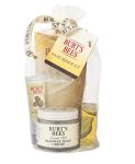 Burt's Bees Christmas Gifts, 3 Hand Care Stocking Stuffers Products, Hand Repair Set - Almond Milk Cream, Lemon Butter Cuticle Cream & Shea Butter Cream, With Gloves