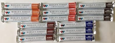 BuyBocceBalls Listing - 15 Bars - World's Finest Chocolate -Variety Pack