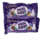 Cadbury Mini Eggs Milk Chocolate Easter Candy Pack of 2 x 9oz Bags of Chocolate Easter Eggs. Cadbury Eggs Easter Egg Candy by Snackivore.