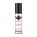 CA Perfume Impression of Euphoria for women Fragrance Body Oils Alcohol-Free Essential Aromatherapy Sample Travel Size Roll-On 0.3 Fl Oz/10 ml