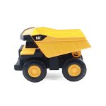 CatToysOfficial, CAT Construction 16" Steel Toy Dump Truck, Ages 3 and up, Yellow