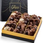 Chocolate Gift Box with Assorted Gourmet Chocolate - Food Gift Basket for Women and Man - Birthday, Thank You, Present Idea for Him and Her, Holiday Gift Baskets by Empire Delights