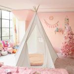 CO-Z Larger 85" H Kids Teepee Play Tent, 2.1m Large Canvas Teepee Tent for Adults, Tall Foldable Teepee Indoor Outdoor with Storage Bag, 5 Sides Sleepover Tent, Party Picnic Wedding Teepee Tent