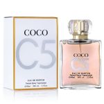 Coco C5 for Women Eau De Parfum - Pure Femininity in a Bottle - Delicate Floral Scents of Jasmine and May Rose - A Fragrance That Will Get You Noticed - Cruelty-Free Perfume Precious Gift for Women