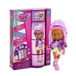 Cry Babies BFF Phoebe Fashion Doll with 9+ Surprises Including Outfit and Accessories for Fashion Toy, Girls and Boys Ages 4 and Up, 7.8 Inch Doll, Multicolor