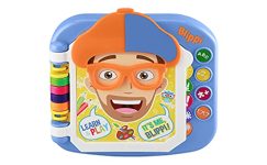 eKids Blippi Book, Toddler Toys with Built-in Preschool Learning Games, Educational Toys for Toddler Activities for Fans of Blippi Toys and Gifts