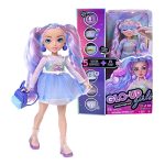 Far Out Toys GLO-UP Girls Sadie Fashion Doll, 25 Fabulous Surprises, Face Masks for Both You & Doll, Accessories, Purses, Bath Bomb, Color-Changing Nail Play
