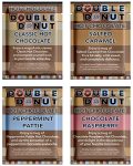 Flavored Hot Chocolate Packets | Gourmet Hot Cocoa Mix Variety Pack including Classic, Chocolate Raspberry, Salted Caramel, & Peppermint Hot Chocolate Mix | Perfect Hot Chocolate Gift Sets | 32 Count