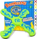 Frisbees for Kids: Best Soft Frisbee Kids Boomerang - Best Gifts for Boys & Girls - Outdoor Flying Disc Beach Frisbee for Kids Age 6 & up - Fun Boys Toys age 8-10 Fun Kid Mini Frisbee Disc - EVA Foam