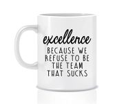 Funny Team Gift For Employee - Work From Home Appreciation Present Idea For Staff - Leadership - Office Christmas Gifts For Men And Women 11oz