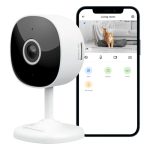GALAYOU WiFi Camera 2K, Indoor Home Security Cameras for Baby/Elder/Dog/Pet Camera with Phone app,24/7 SD Card Storage,Works with Alexa & Google Home G7