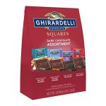 Ghirardelli Chocolate Company Dark Chocolate Squares Assortment, Mother's Day Chocolate, 14.86 Oz. Bag