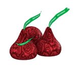 Hershey's Kisses Roses 2 Lb | Chocolate Treats, Great for Wedding, Easter, Halloween, Movies | Individually Wrapped, 2 Pounds (Roses)