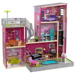 KidKraft Uptown Wooden Modern Dollhouse with Lights & Sounds, Pool and 36 Accessories