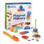 Learning Resources STEM Explorers -Ages 5+,39 Pieces, Magnet Movers, Critical Thinking Skills, STEM Certified Toys, Magnets Kids,Magnet Set