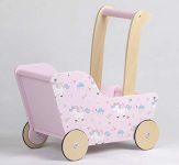 LINE Baby Doll Wooden Unicorn Pram