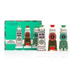 L'Occitane 3-Piece Festive Hand Cream Trio: Gift Holiday Hand Creams Featuring Nourishing Shea Butter and Almond Oil, With Floral and Fresh Scents