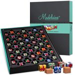 Madelaine Chocolate Extra Large Gift Box - Christmas Holiday Themed Gourmet Chocolate Candy - Best Corporate, Business, Client, Food Gift Baskets - Premium Solid Milk Chocolate Presents
