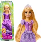 Mattel Disney Princess Dolls, Rapunzel Posable Fashion Doll with Sparkling Clothing and Accessories, Mattel Disney Movie Toys