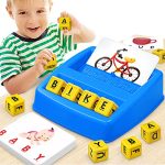 NARRIO Educational Toys for 3 4 5 Year Old Boys Gift, Matching Letter Game Preschool ABC Learning Toys for Kids Ages 4-8 Years, Christmas Birthday Gifts for 3-6 Year Old Boys Toddler Toys Age 2-4