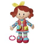 Playskool Dressy Girl Activity Plush Stuffed Doll Toy for Kids and Preschoolers 2 Years and Up (Amazon Exclusive)