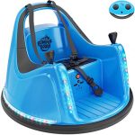 Ride On Electric Bumper Car for Kids & Toddlers, 12V 2-Speed, Ages 1 2 3 4 5 Year Old Boys - Remote Control, Baby Boy Riding Bumping Toy Gifts Cars - Toys Gift Toddler 12-18 Months Age Kid