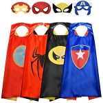 Roko Toys for 3-10 Year Old Boys, Superhero Capes for Kids 3-10 Year Old Boy Gifts Boys Cartoon Dress up Costumes Party Supplies Easter Gifts Present Chistmas Stocking Stuffers