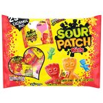 SOUR PATCH KIDS Soft & Chewy Valentines Day Candy, 25 Snack Packs