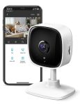 TP-Link Tapo 1080P Indoor Security Camera for Baby Monitor, Dog Camera w/ Motion Detection, 2-Way Audio Siren, Night Vision, Cloud & SD Card Storage, Works w/ Alexa & Google Home (Tapo C100)