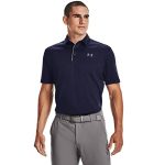 Under Armour Men's Tech Golf Polo , Midnight Navy (410)/Graphite , Medium