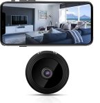 VASAGLE Hidden Camera - Spy Camera - Nanny Cam - Best Mini Camera - WiFi Wireless Camera - HD 1080P Camera- Live Video Recorder with Night Vision - Surveillance Camera Full HD-V1