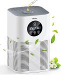 VEWIOR Air Purifiers, Fragrance Sponge PM2.5 Monitor H13 True HEPA Air Filter, 387 CFM Pets Air Cleaner for Home Bedroom Large Room, Purify Pollen, Pet Hair Dander, Odor, Dust, Smoke