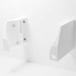 3D Cabin Nest Hub 2nd Gen Wall Mount Bracket Holder for Google Assistant White