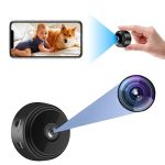 Amixya Mini Spy Camera Wireless Hidden Camera for Home Security Surveillance with Video 1080P Nanny Cam with Phone App, Motion Detection, Night Vision for Indoor Outdoor