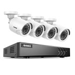 ANNKE 8CH 3K Lite Wired Security Camera System, H.265+ AI DVR with Human/Vehicle Detection, 4 x 1080p Outdoor CCTV Bullet Camera, 100 ft Night Vision, Easy Remote Access, Motion Alert, No HDD – E200