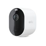 Arlo Pro 4 Spotlight Camera - 1 Pack - Wireless Security, 2K Video & HDR, Color Night Vision, 2 Way Audio, Wire-Free, Direct to WiFi No Hub Needed, White - VMC4050P