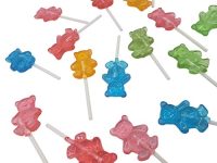 Bear Pop - Teddy Bear Shaped Lollipops Sucker | 32 Count | Individually Wrapped | Assorted Flavors | Kosher | Nut Free | Gluten Free