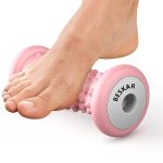 BESKAR Foot Massage Roller for Plantar Fasciitis Relief, Portable Foot Roller to Deep Tissue Muscle Massage, Foot Arch and Heel Pain, Foot Trigger Point Therapy Reflexology Tool