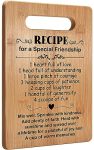 Best Friend Birthday Gifts for Women, Bff Gifts, Bestie Gifts for Women, Best Friend Cutting Board, Inspirational Gifts for Women Friends, Friendship Gifts for Women Friends