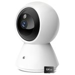 BJR 2K HD Security Camera Indoor, 5G & 2.4G WiFi Camera, Pan/Tilt Pet Camera with Motion Detection, Night Vision, 2-Way Talk, Compatible with Alexa (64G SD Card Included)