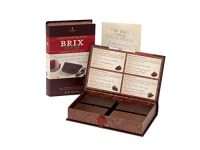 Brix Chocolate 4 Flavors Gift Box- Medium Dark, Extra Dark, Smooth Dark, Milk Chocolate Bars - Wine Pairing Chocolate Bars - Gluten Free - 4 x 4oz